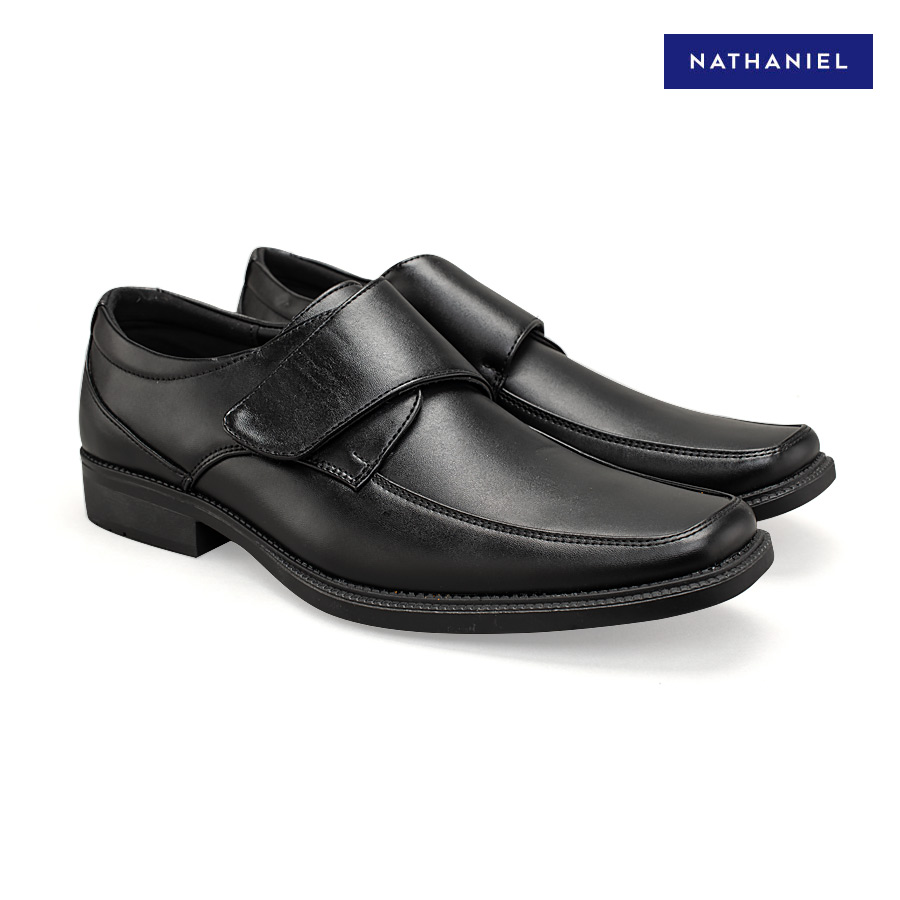 Brantley Men's Black Casual School Shoes - Nathaniel