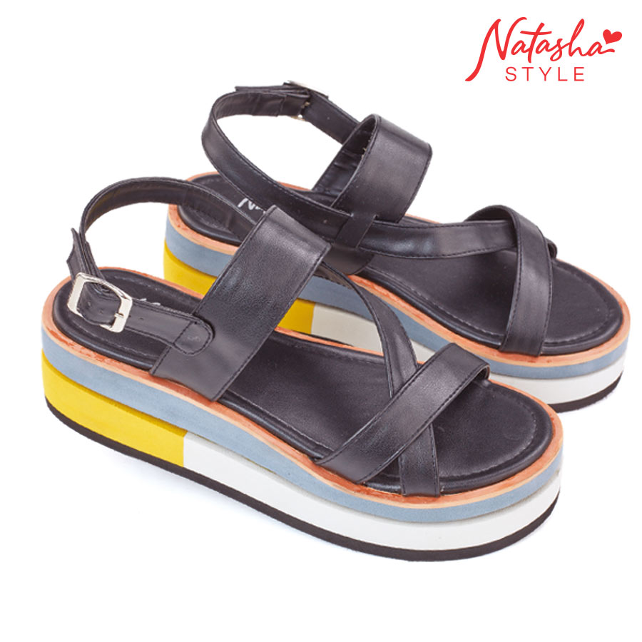 Alamoza Ladies Casual Flatform Sandals - Natasha Style