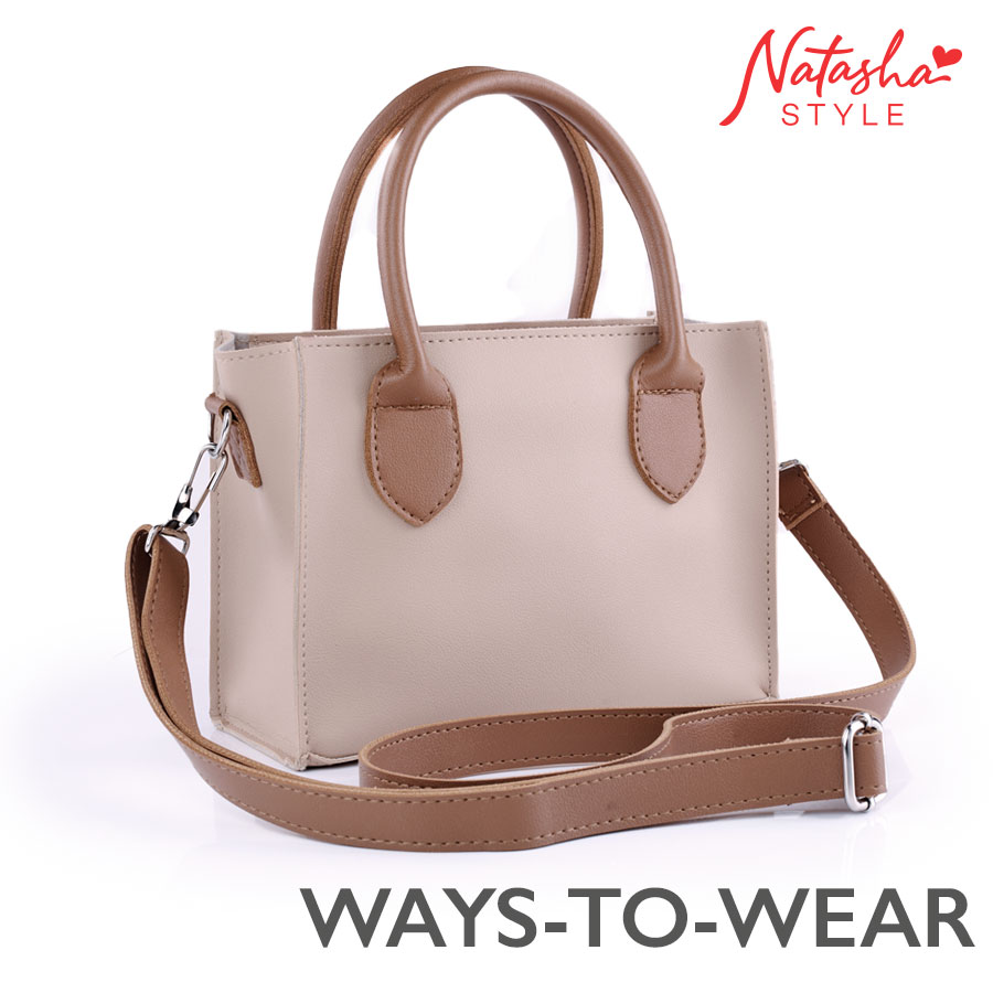 Grande Ladies' Mocha/brown Micro Mini Sling - Natasha Style