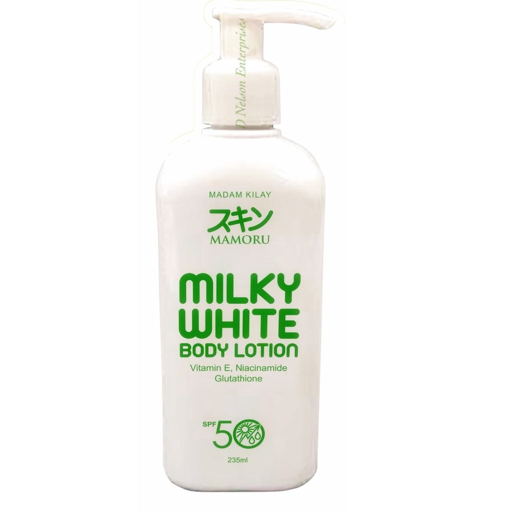 Mamoru Milky White Body Lotion - Madam Kilay 