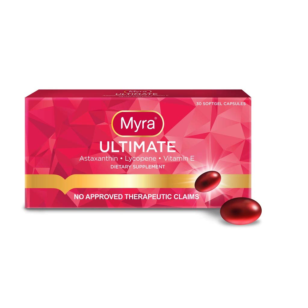 Astaxanthin + Lycopene + Vitamin E - Myra Ultimate