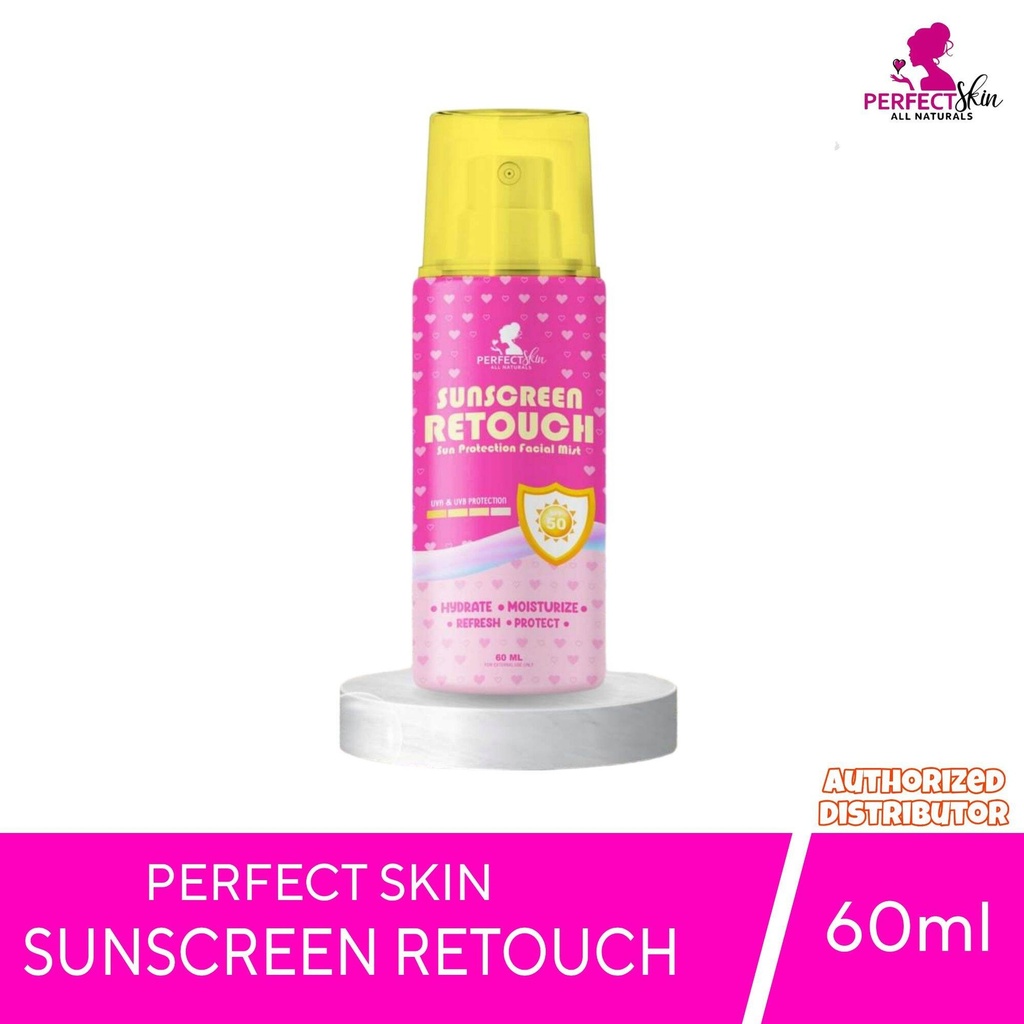 Sunscreen Retouch Sun Protection Facial Mist - Perfect Skin
