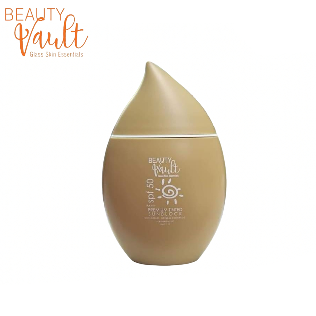Premium Tinted Sunblock SPF50 - Beauty Vault
