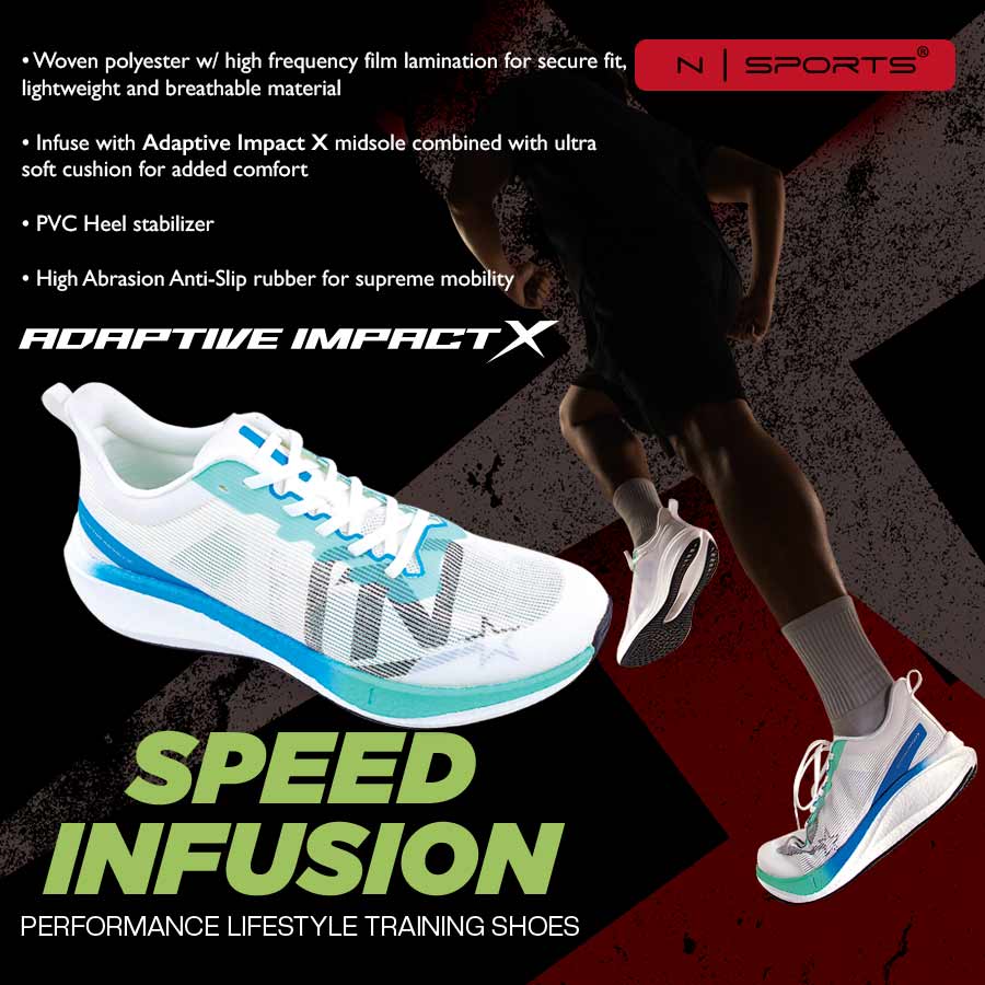 Invincible White Men's Sport Shoes - Nathaniel