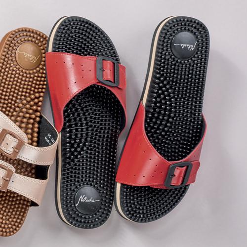 Fame Ladies' Therapeutic Footbed Slip-ons - Natasha