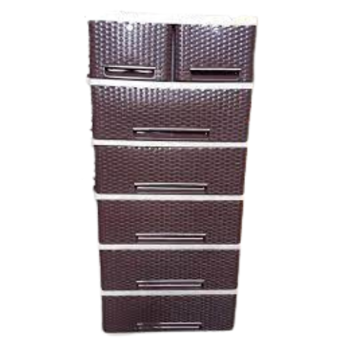 6 Layer Titan Rattan Drawer - Sanyobox