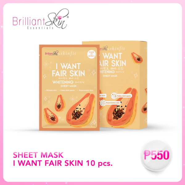 Whitening Sheet Mask - Brilliant