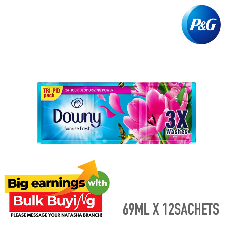 Fabric Conditioner Tripid 12Sachet - Downy