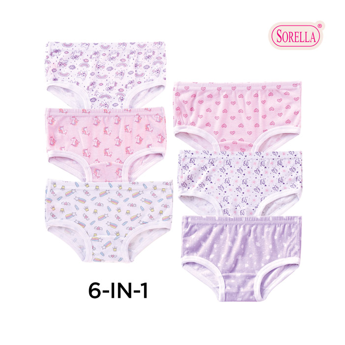Nyra Kid's 6in1 Panty - Sorella