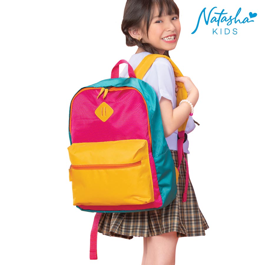 Farmira Kid's Girls Multicolor Backpack School Bag - Natasha Kids