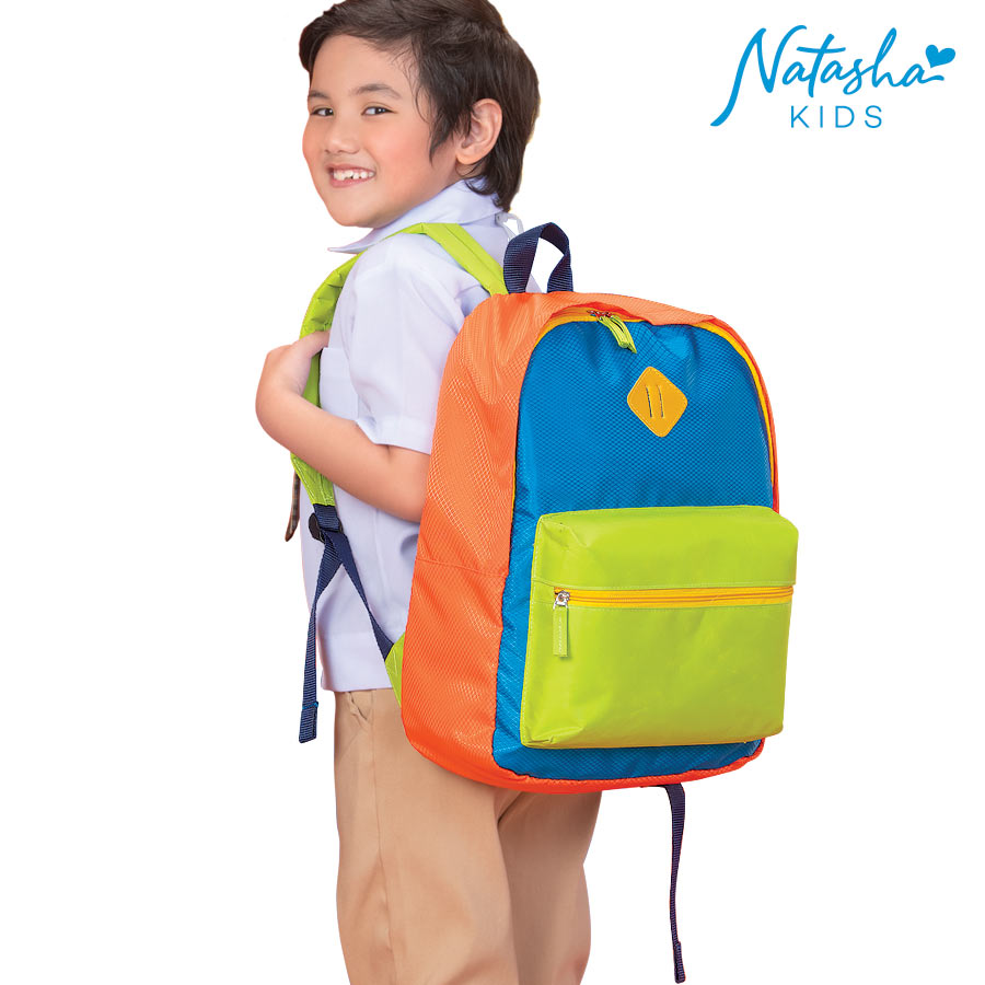 Fajaris Kid's Boys Multicolor Backpack School Bag - Natasha Kids