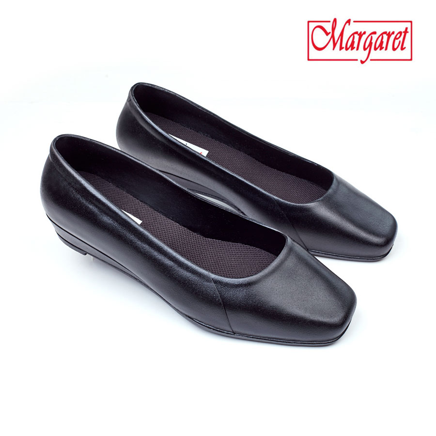 Ft006 Ladies Casual Black School Shoes - Margaret