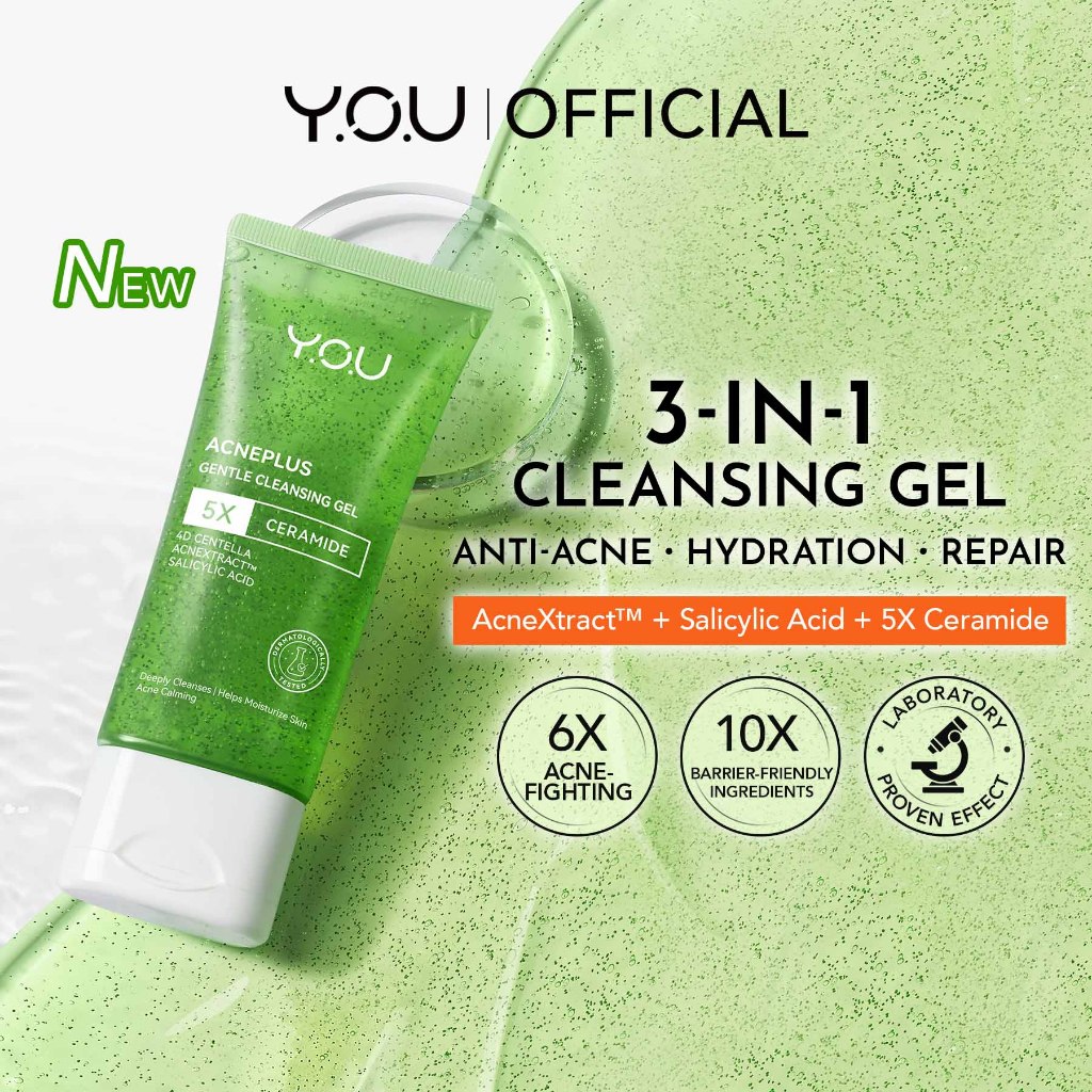 Acneplus 5x Ceramide Gentle Cleansing Gel - YOU