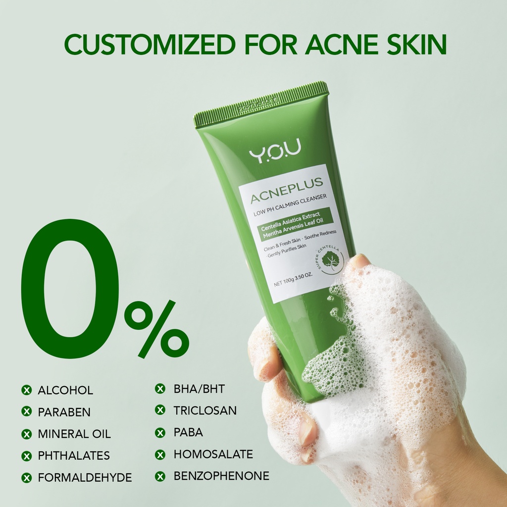 Acneplus Low pH Calming Cleanser - YOU