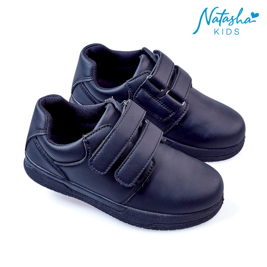 Ichiro Kid's Boys Black Comfy Double Strap
School Shoes - Natasha Kids