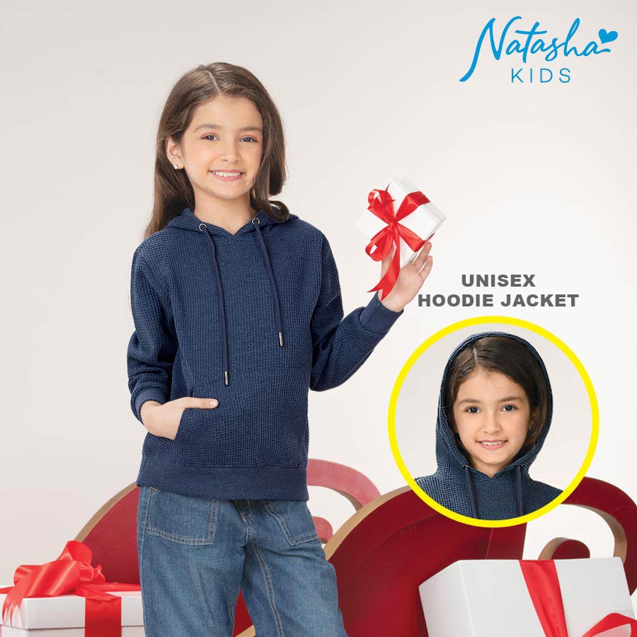 Ivorio Kid's Boys Waffle Longsleeved Jacket - Natasha Kids