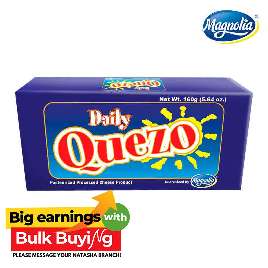 Daily Quezo Pasteurized Processed
Cheese Product - Magnolia 