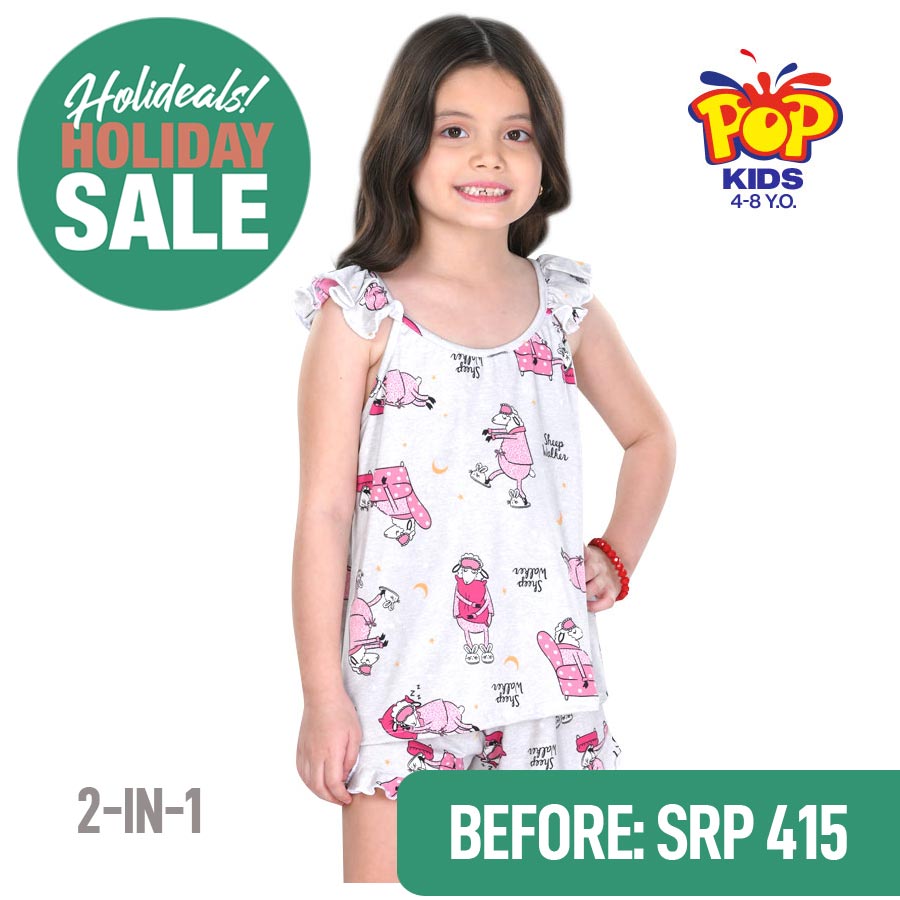 Zaynab Girls' 2 In 1 Shorty - Pop Kids