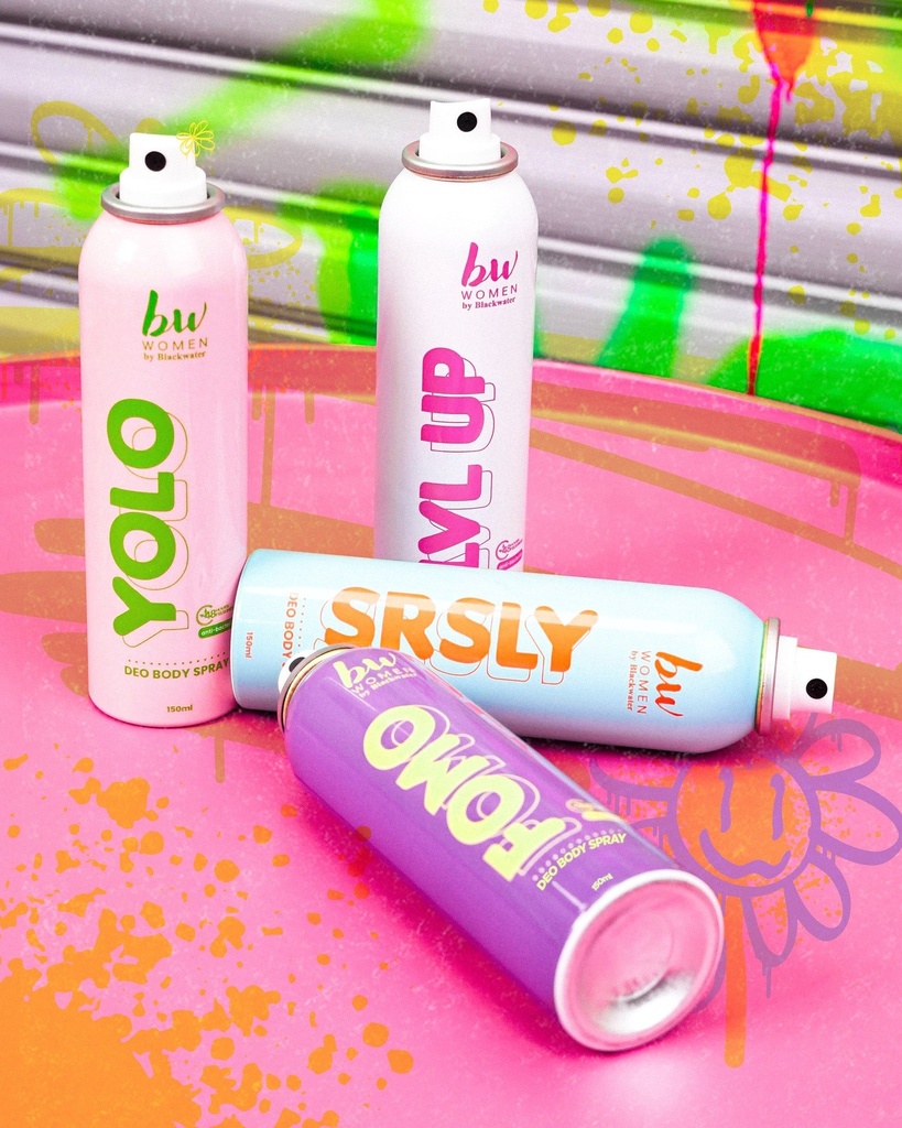 Deo Body Spray Anti-bacterial - Blackwater Women