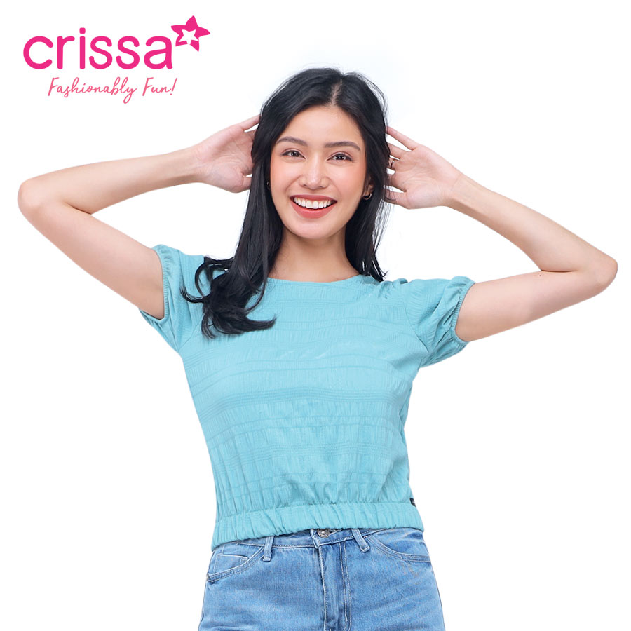 Sakuralyn Ladies Blouse Puffed Sleeves - Crissa