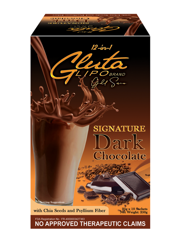 Gold Series Signature Dark Chocolate - Gluta Lipo