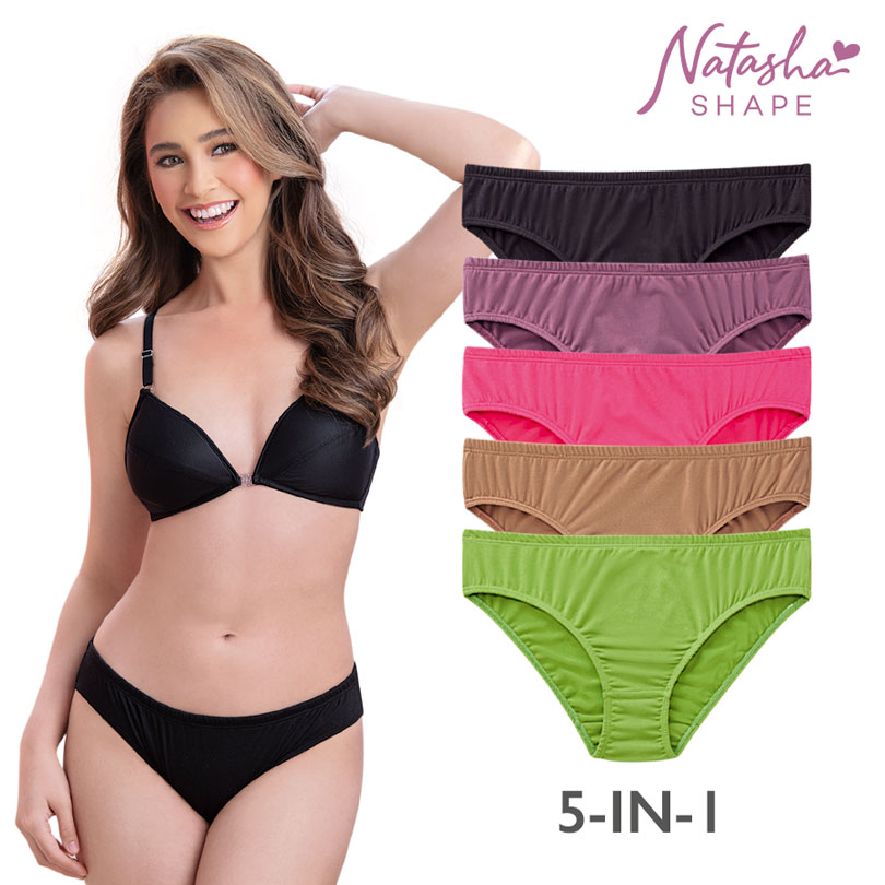 Corabellen Ladies' 5 In 1 Bikini Panty - Natasha Shape