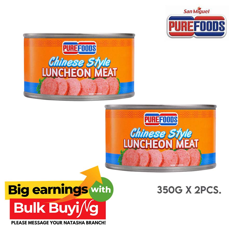 Chinese Style Luncheon Meat Pack of 2 - Purefoods