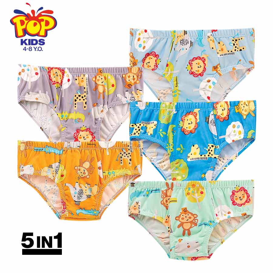 Romer Boys 5 In 2 Bikini Brief - Pop Kids