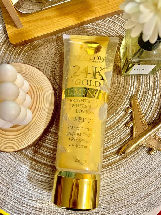 24K Gold Luminous Lotion SPF 75 - Sy Glow