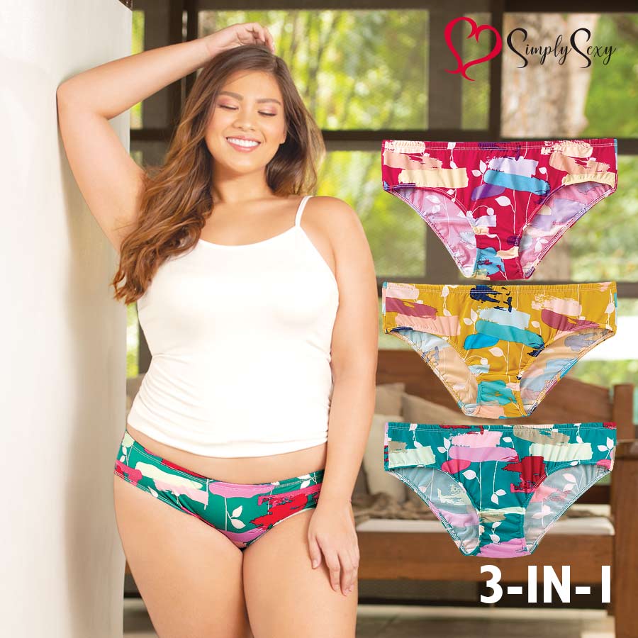 Bellamonica Plus 3 In 1 Bikini Panty - Simply Sexy
