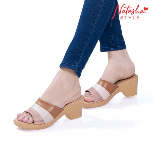 Cora Ladies Heeled Slip-on Comfortable
Slides Sandals - Natasha Style