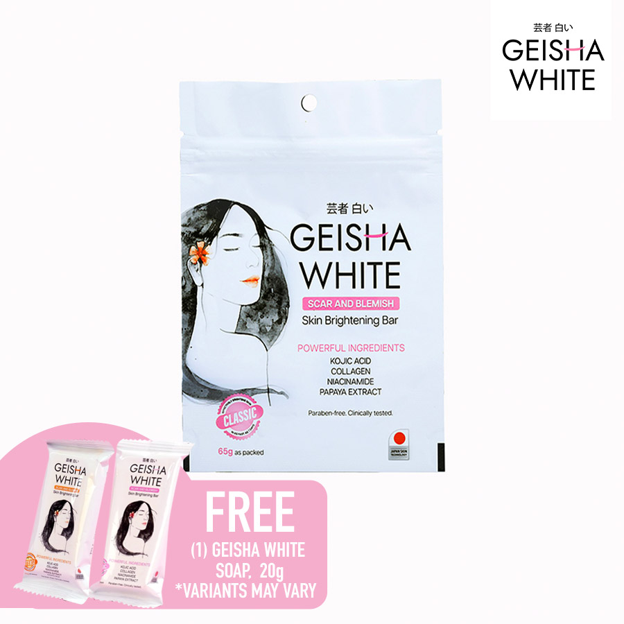 Skin and Brightening Bar - Geisha White