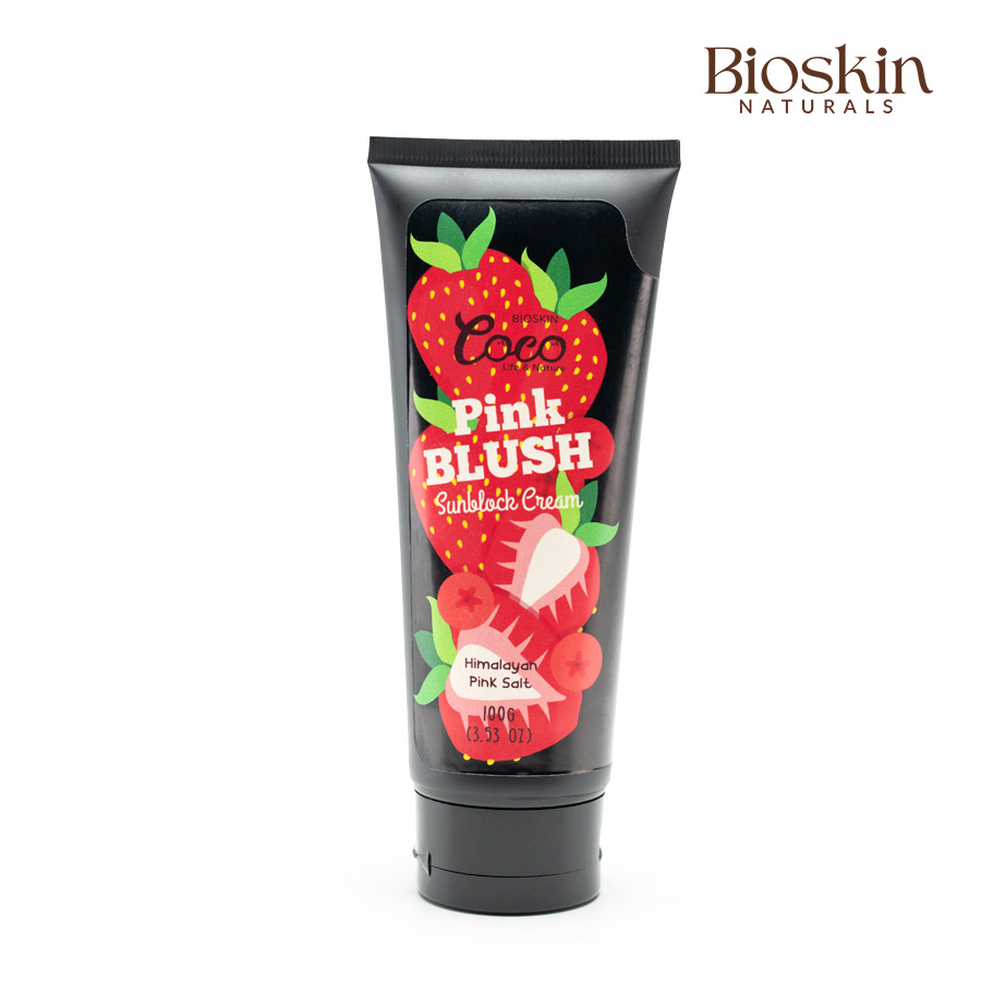 Pink Blush Sunblock Cream - Bioskin Naturals