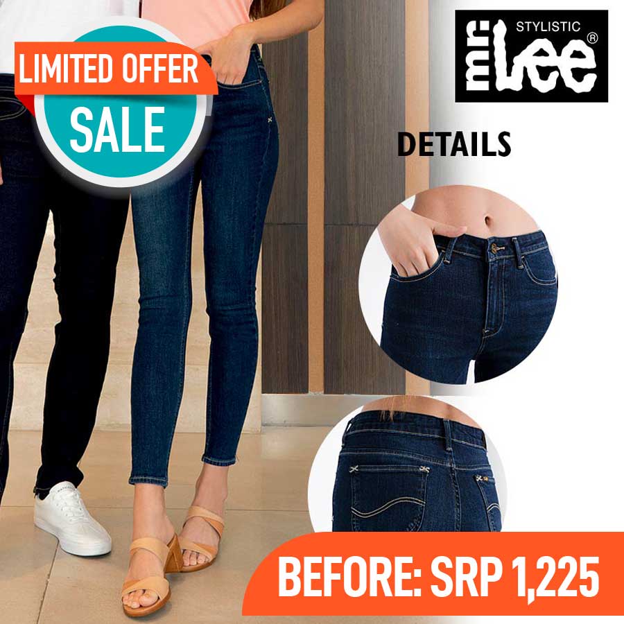 Guianajoe Ladies' Blue Stretched Denim Pants - Mr Lee