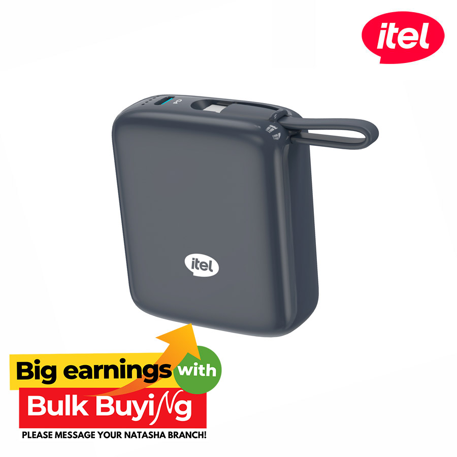 Powerbank 10,000mah Fast Charging - Itel