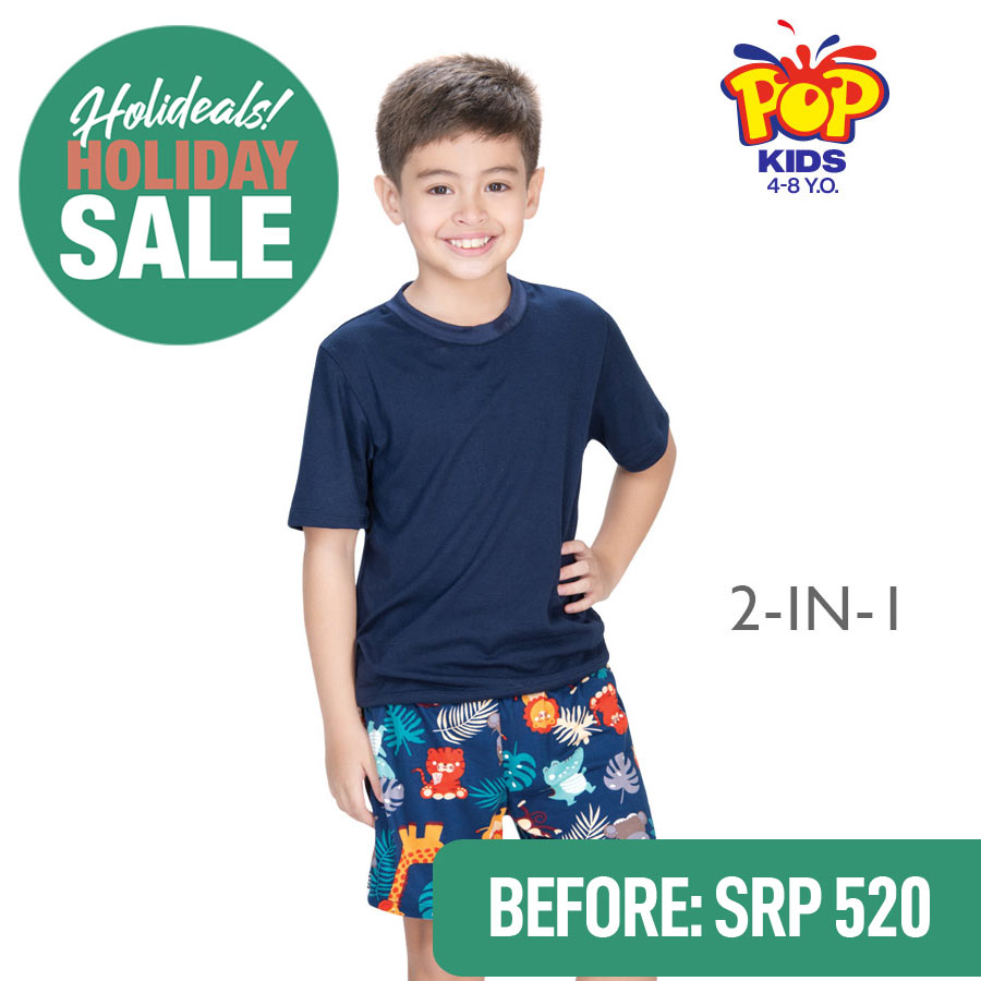 Pablo Boys' 2-in-1 Shirt&shorts - Pop Kids