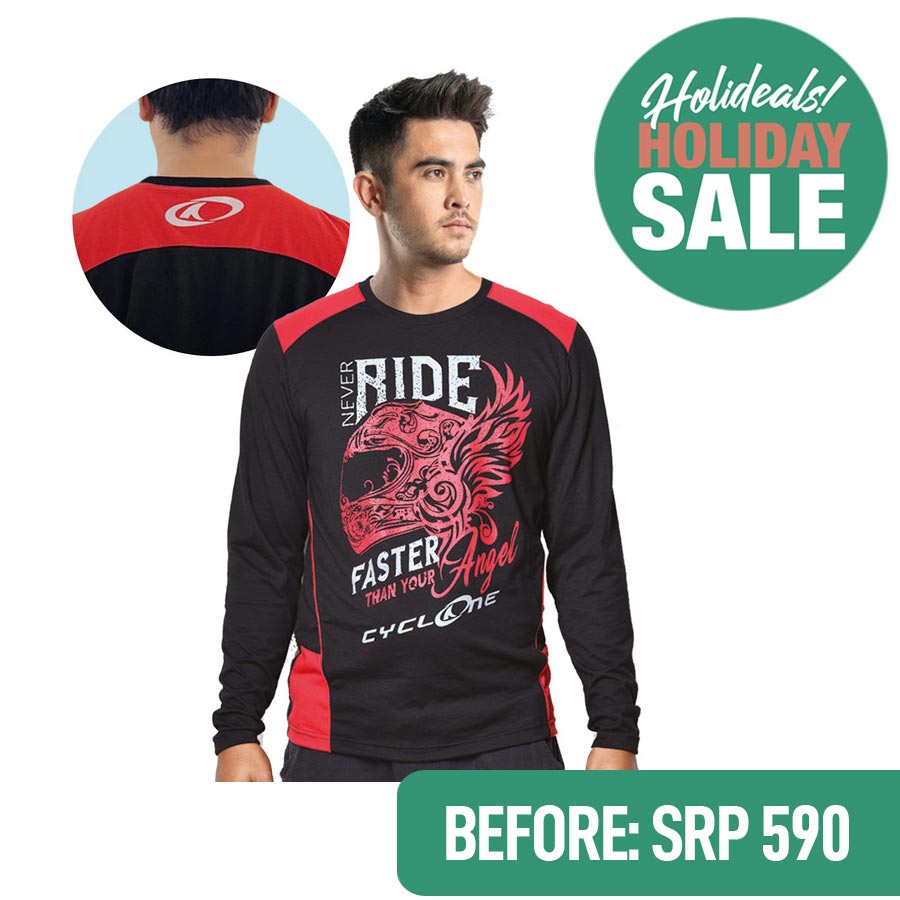 Predator Motorcycle Printed Longsleeve - Cyclone