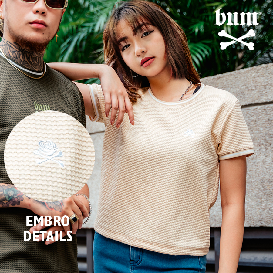 Ohnarra Ladies Waffle Shirt - BUM