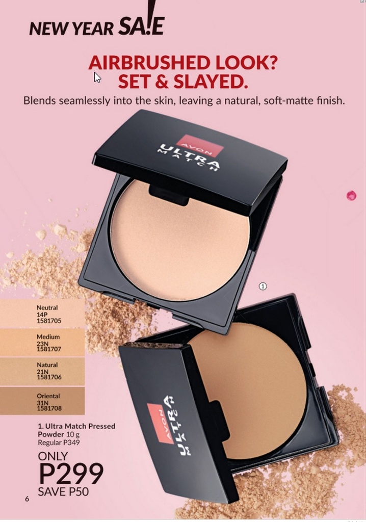 Ultra Match Pressed Powder - Avon
