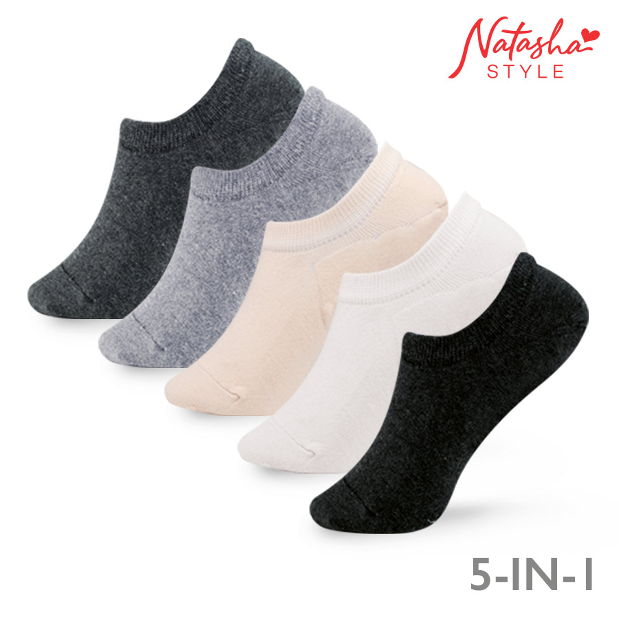 Adiva Ladies 5in1 Socks - Natasha Style