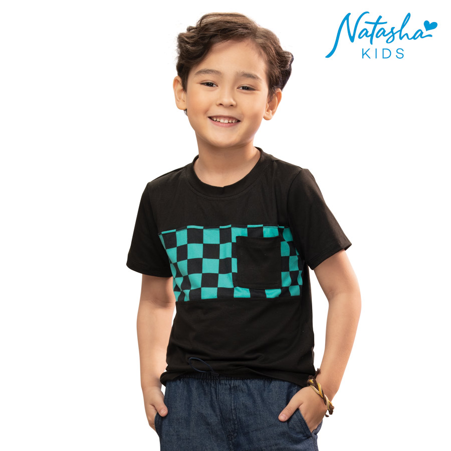 Caltin Kids Boy Shirt with Pocket  - Natasha Kids