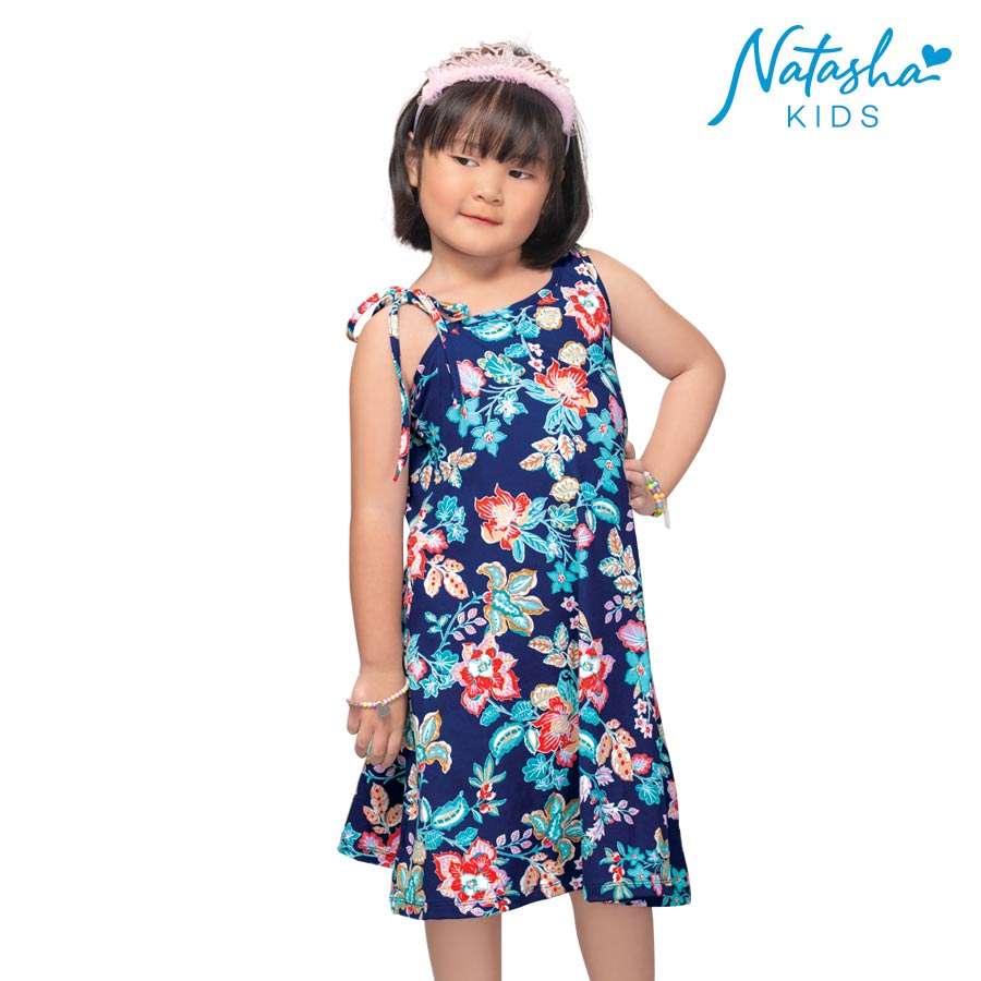 Kriskat Floral Dress - Natasha Kids