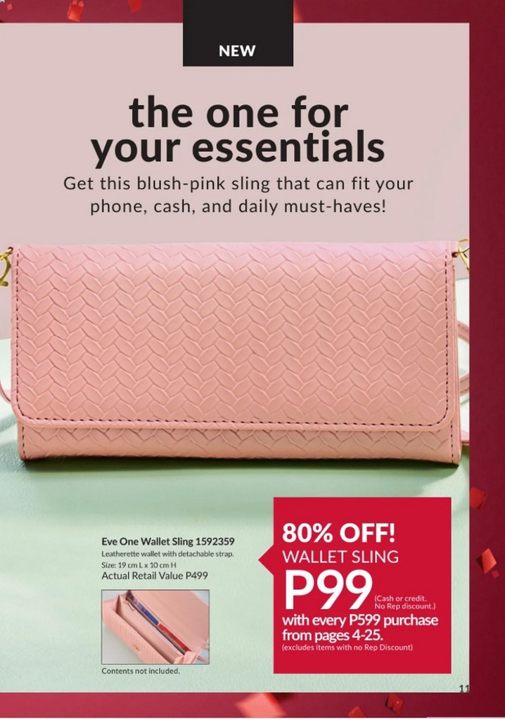 Eve One Wallet Sling - Avon