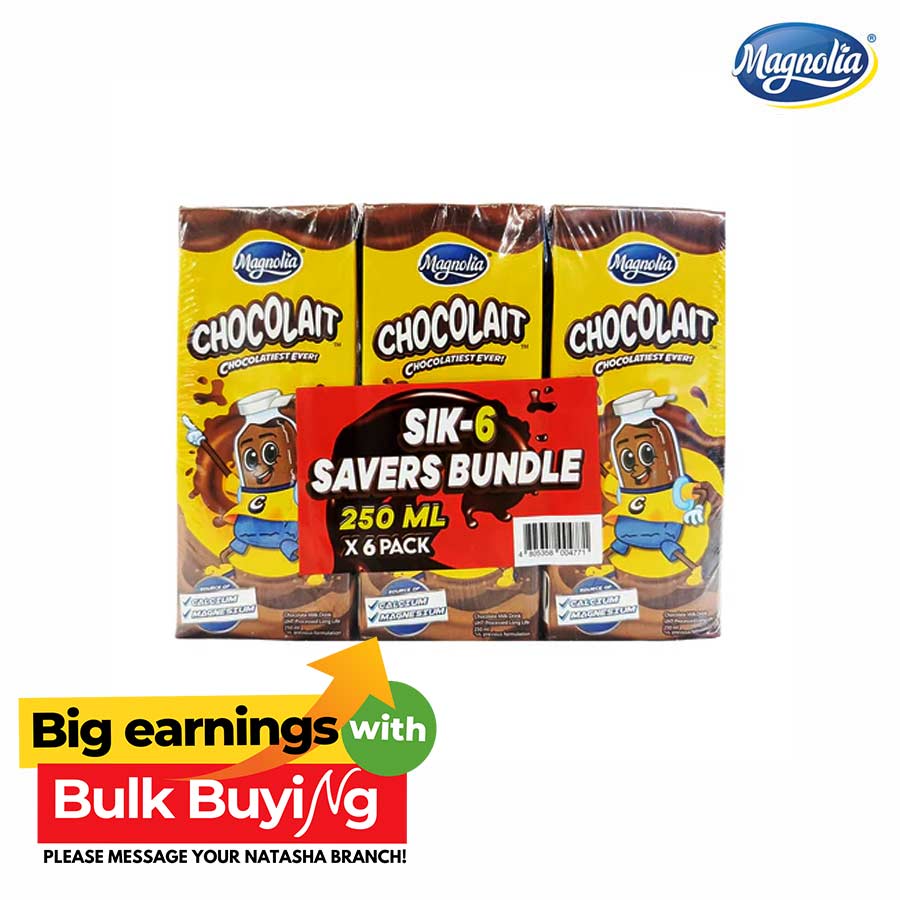 Chocolait Chocolate Milk Drink
Pack Of 6 - Magnolia