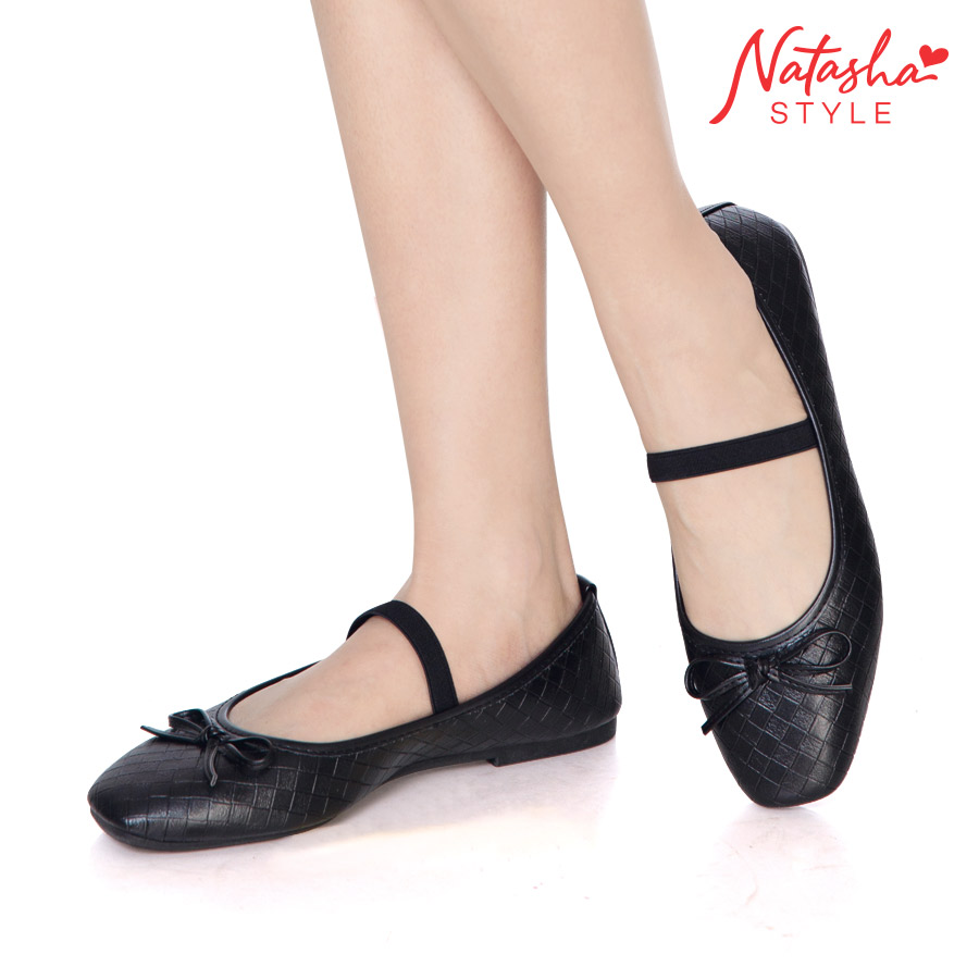 Success Ladies Ballerina School Shoes - Natasha Style