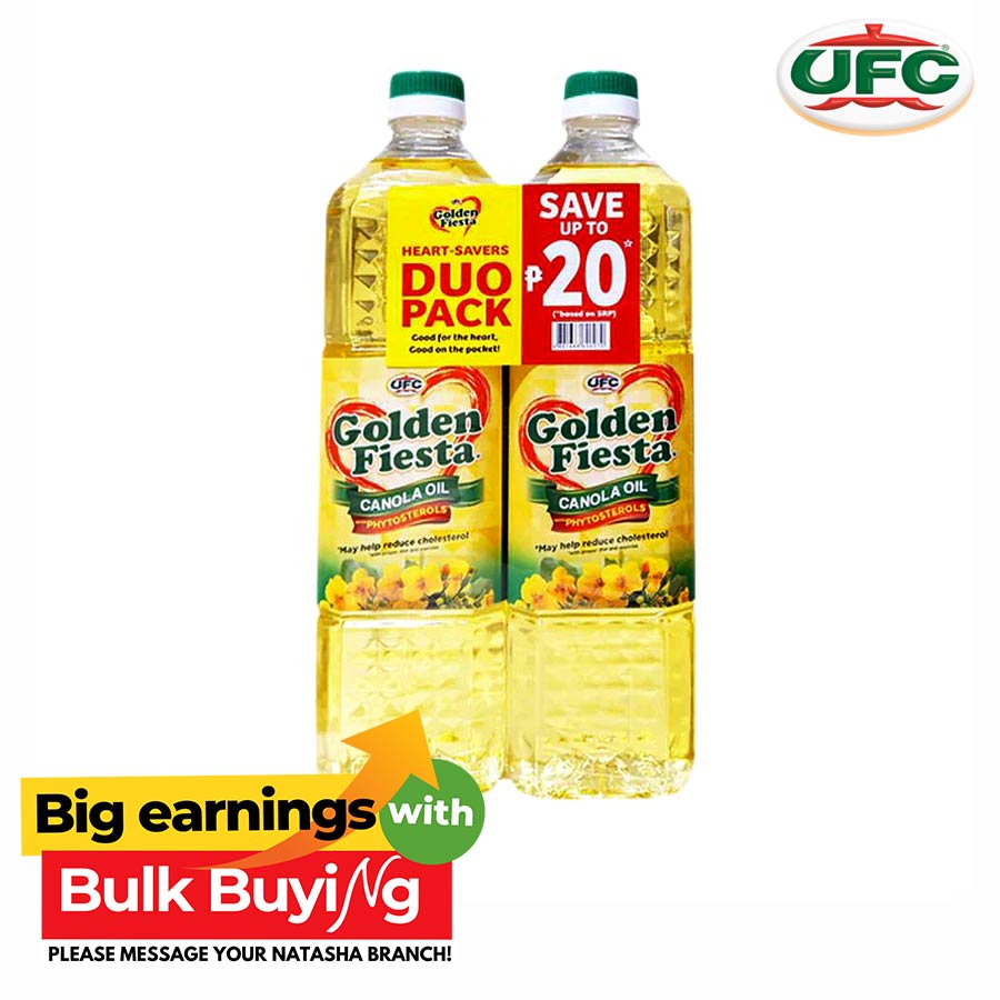 Golden Fiesta Canola Oil Duo Pack - UFC