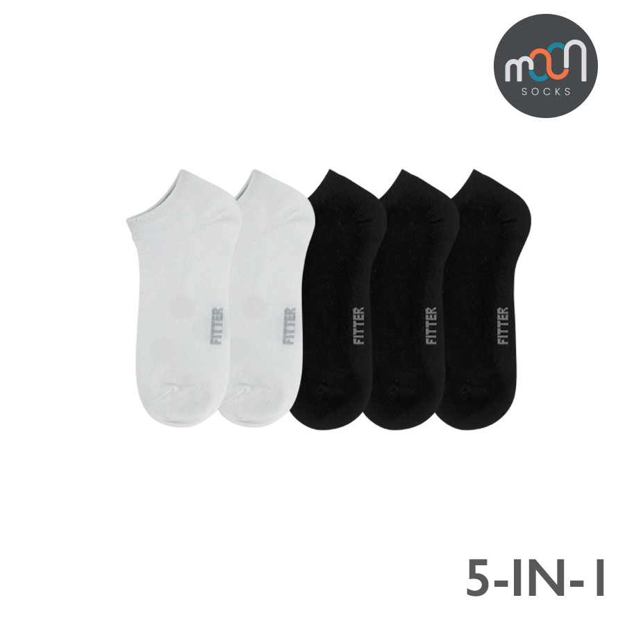 Yerazig Ladies 5in1 Ankle Sock - Moon Socks