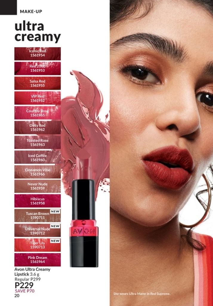 Ultra Creamy Lipstick - Avon