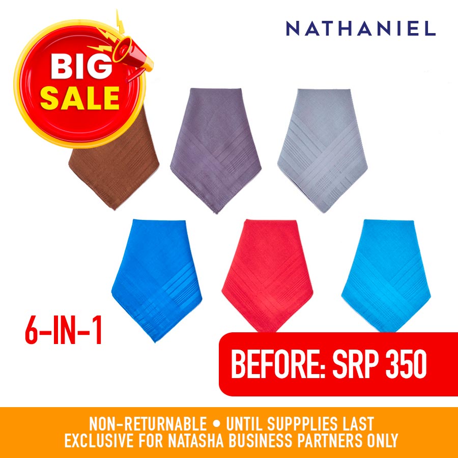 Je206 Men's 6 in 1 Handkerchief - Nathaniel