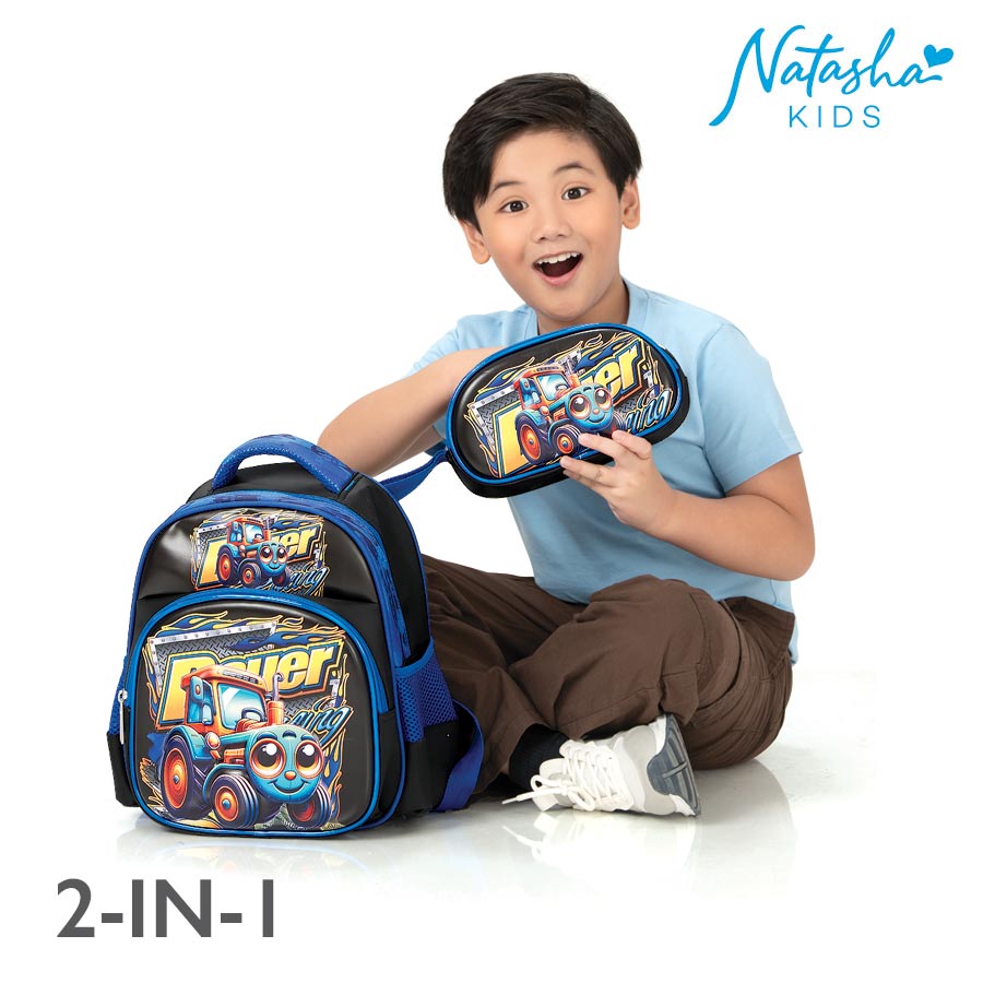 Callero Kid's Boys 2in1 Backpack School Bag - Natasha Kids